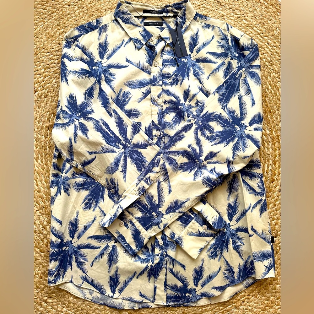 Nautica men long sleeve shirt